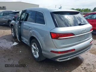 2024 Audi Q7 Premium Plus with VIN WA1LCBF76RD005112, listed as a IAAI auction lot 42692142 with 41,455 mi miles and . Bid and sale history available at DreamBid. Image 3.