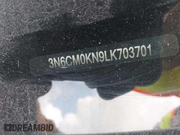2020 Nissan NV200 SV z VIN 3N6CM0KN9LK703701, wystawiony jako IAAI lot #42401438 z przebiegiem 76 186 mil mil oraz . Historia ofert i sprzedaży dostępna na DreamBid. Obrazek 9.