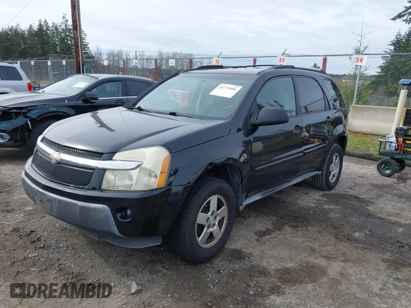 2005 Chevrolet Equinox LS with VIN 2CNDL13F456184822, listed as a IAAI auction lot 41773966 with 175,920 mi miles. Bid and sale history available at carsss.com. Image 2.