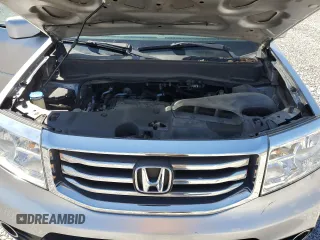 2012 Honda Pilot EX-L with VIN 5FNYF4H55CB047393, listed as a Copart auction lot 53814835 with 189,519 mi miles and Clean Title. Bid and sale history available at DreamBid. Image 12.