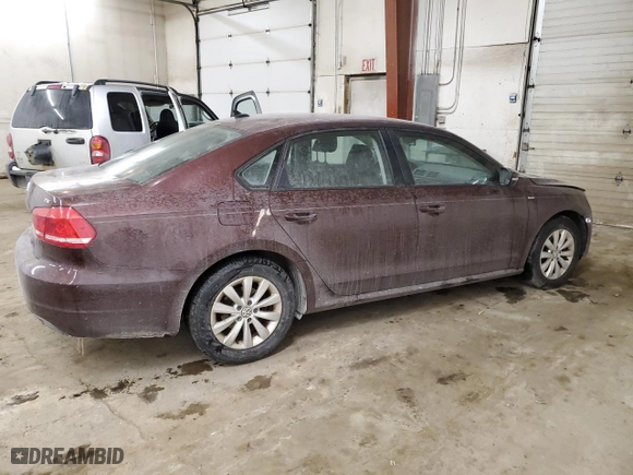 2014 Volkswagen Passat Wolfsburg Ed with VIN 1VWAT7A3XEC078477, listed as a Copart auction lot 43926805 with 139,167 mi miles and Clean Title. Bid and sale history available at carsss.com. Image 3.
