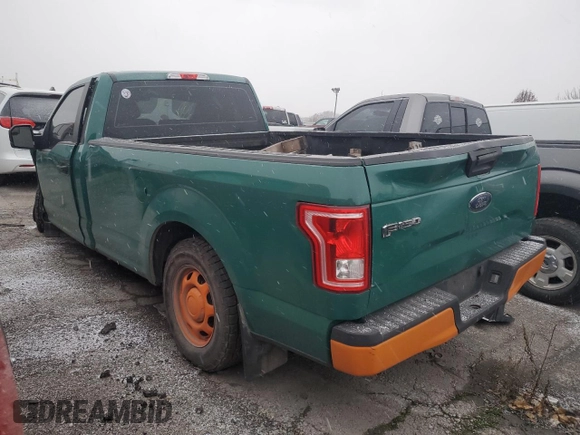 2017 Ford F-150 XL with VIN 1FTMF1C88HKC37763, listed as a Copart auction lot 52738935 with Not Provided miles and Salvage Title. Bid and sale history available at carsss.com. Image 2.