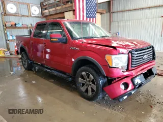 2011 Ford F-150 XL with VIN 1FTFW1EF4BFA71200, listed as a Copart auction lot 60295945 with 161,371 mi miles and Salvage title. Bid and sale history available at DreamBid. Image 4.