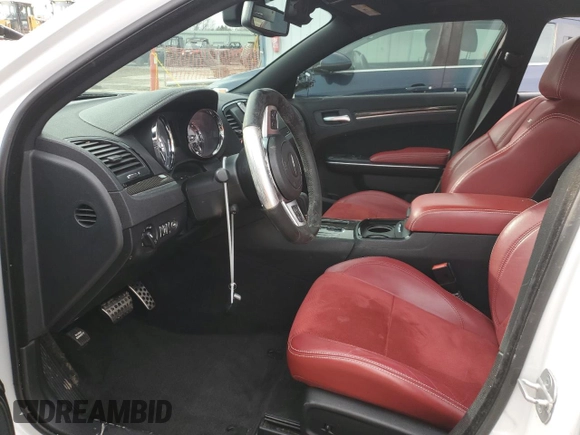 2012 Chrysler 300 SRT8 with VIN 2C3CCAFJ0CH801820, listed as a Copart auction lot 86644424 with 40,285 mi miles and Salvage Title. Bid and sale history available at carsss.com. Image 7.