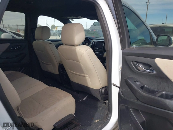 2023 Chevrolet Traverse LS with VIN 1GNERFKW2PJ209669, listed as a IAAI auction lot 41200163 with 34,946 mi miles. Bid and sale history available at carsss.com. Image 8.