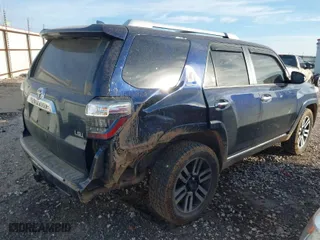 2020 Toyota 4Runner SR5 with VIN JTEBU5JR2L5830456, listed as a IAAI auction lot 41805595 with 52,525 mi miles. Bid and sale history available at carsss.com. Image 6.