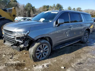 2022 Chevrolet Suburban LT with VIN 1GNSKCKDXNR264437, listed as a Copart auction lot 62835585 with 59,520 mi miles and Non repairable. Bid and sale history available at DreamBid. Image 1.