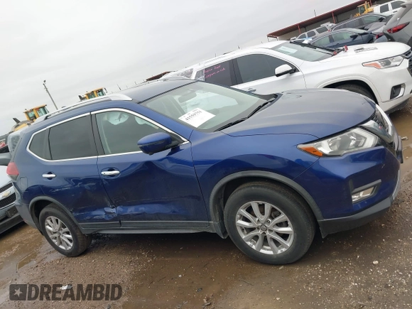 2018 Nissan Rogue SV with VIN JN8AT2MV7JW307875, listed as a IAAI auction lot 41559751 with 76,831 mi miles. Bid and sale history available at carsss.com. Image 13.