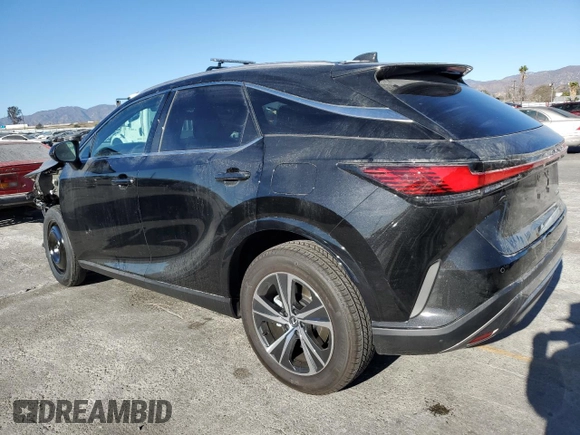 2024 Lexus RX with VIN 2T2BAMBA4RC043550, listed as a Copart auction lot 41428825 with 7,455 mi miles and Salvage Title. Bid and sale history available at carsss.com. Image 2.