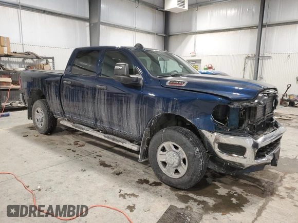 2024 Ram 2500 Tradesman with VIN 3C6UR5CJ3RG212707, listed as a Copart auction lot 45533855 with 16,768 mi miles and Salvage Title. Bid and sale history available at carsss.com. Image 4.