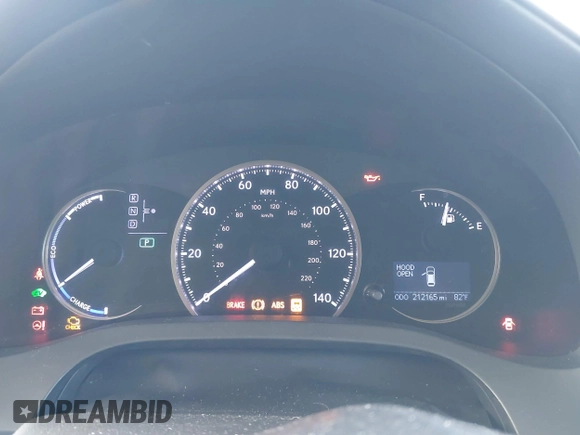 2014 Lexus CT 200h with VIN JTHKD5BH9E2177573, listed as a IAAI auction lot 42676648 with 212,165 mi miles and . Bid and sale history available at DreamBid. Image 7.