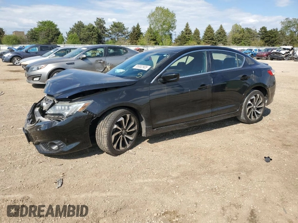 2016 Acura ILX Premium with VIN 19UDE2F83GA016291, listed as a Copart auction lot 55882905 with 90,837 mi miles and Salvage title. Bid and sale history available at DreamBid. Image 1.