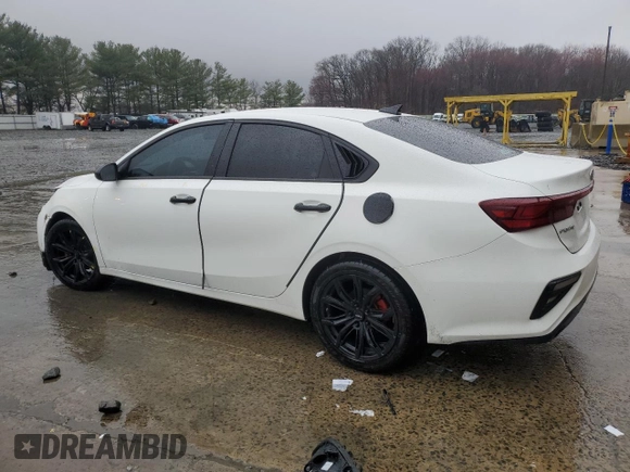 2021 Kia Forte LXS with VIN 3KPF24AD0ME348570, listed as a Copart auction lot 49876935 with 76,028 mi miles and Salvage Title. Bid and sale history available at DreamBid. Image 2.