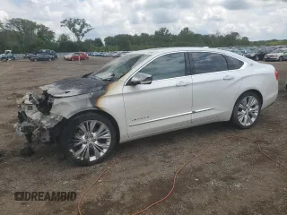 2016 Chevrolet Impala LTZ with VIN 2G1145S31G9178411, listed as a Copart auction lot 58319095 with Not provided miles and Salvage title. Bid and sale history available at DreamBid. Image 1.