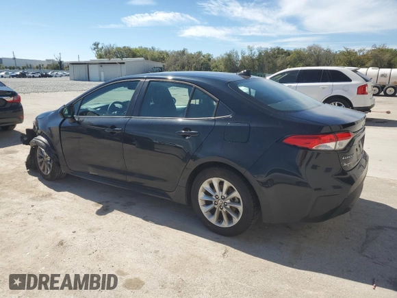 2022 Toyota Corolla LE with VIN 5YFVPMAE1NP282567, listed as a Copart auction lot 48167725 with 69,288 mi miles and Salvage Title. Bid and sale history available at DreamBid. Image 2.