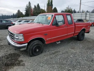 1993 Ford F-150 with VIN 1FTEX14N1PKA90772, listed as a Copart auction lot 75896734 with 0 mi miles and Salvage Title. Bid and sale history available at carsss.com. Image 1.