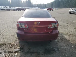 2006 Mazda 6 i with VIN 1YVFP80C065M60280, listed as a Copart auction lot 83695694 with 177,580 mi miles and Salvage Title. Bid and sale history available at carsss.com. Image 6.