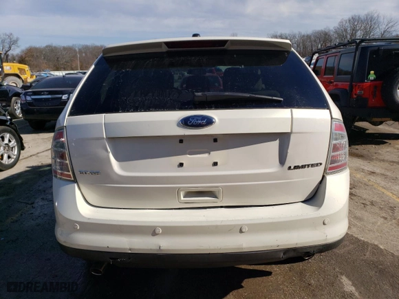 2008 Ford Edge Limited with VIN 2FMDK39C78BA35067, listed as a Copart auction lot 40454334 with 256,487 mi miles and Salvage Title. Bid and sale history available at carsss.com. Image 6.