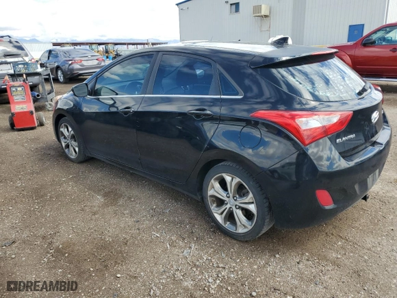 2013 Hyundai Elantra GT with VIN KMHD35LEXDU037516, listed as a Copart auction lot 48801935 with 115,719 mi miles and Salvage Title. Bid and sale history available at carsss.com. Image 2.