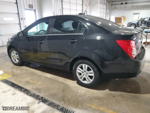 2016 Chevrolet Sonic LT with VIN 1G1JC5SB5G4142606, listed as a Copart auction lot 86384364 with 76,200 mi miles and Salvage Title. Bid and sale history available at carsss.com. Image 2.