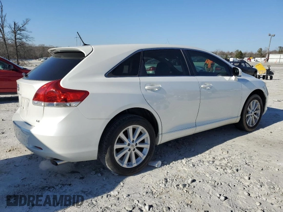 2012 Toyota Venza LE with VIN 4T3ZA3BB5CU058531, listed as a Copart auction lot 46693475 with 114,011 mi miles and Salvage Title. Bid and sale history available at DreamBid. Image 3.