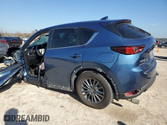 2021 Mazda CX-5 Sport with VIN JM3KFABMXM1379089, listed as a Copart auction lot 46674345 with 0 mi miles and Salvage Title. Bid and sale history available at carsss.com. Image 2.