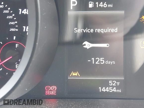 2023 Hyundai Elantra SEL with VIN KMHLM4AG8PU442866, listed as a IAAI auction lot 41790018 with 14,454 mi miles and . Bid and sale history available at DreamBid. Image 7.