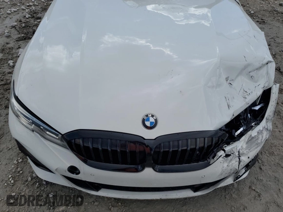 2021 BMW 3 Series 330i with VIN 3MW5R1J09M8B96562, listed as a Copart auction lot 61408805 with 50,024 mi miles and Non repairable. Bid and sale history available at DreamBid. Image 11.