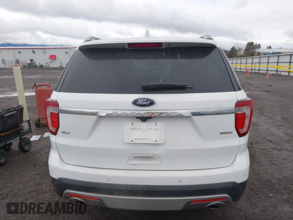 2016 Ford Explorer XLT with VIN 1FM5K8D86GGB65725, listed as a IAAI auction lot 41857272 with 91,410 mi miles. Bid and sale history available at carsss.com. Image 16.