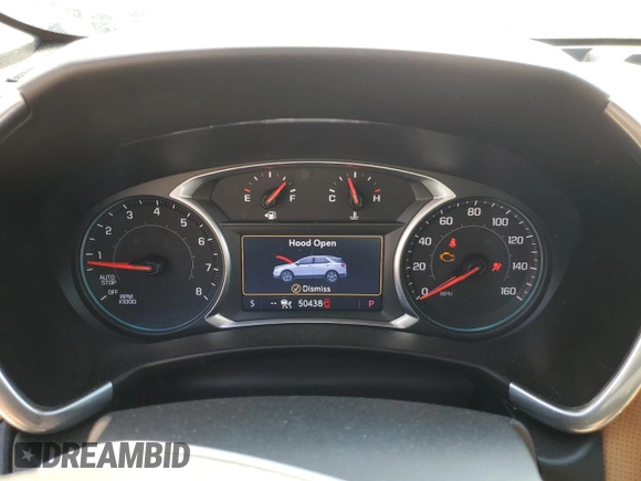 2021 Chevrolet Equinox Premier z VIN 3GNAXNEV6MS115077, wystawiony jako Copart lot #53614425 z przebiegiem 50 438 mil mil oraz Szkoda całkowita • Salvage title. Historia ofert i sprzedaży dostępna na DreamBid. Obrazek 9.