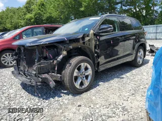 2016 Toyota Highlander Limited with VIN 5TDDKRFH0GS300979, listed as a Copart auction lot 61138485 with 79,306 mi miles and Salvage title. Bid and sale history available at DreamBid. Image 1.