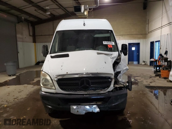 2007 Freightliner Sprinter with VIN WDYPE845375168608, listed as a Copart auction lot 81593494 with Not Provided miles and Salvage Title. Bid and sale history available at DreamBid. Image 5.