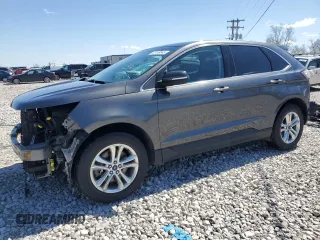 2015 Ford Edge SEL with VIN 2FMTK4J83FBB75574, listed as a Copart auction lot 52168845 with 143,402 mi miles and Clean Title. Bid and sale history available at carsss.com. Image 1.