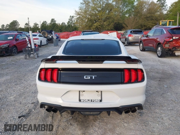 2019 Ford Mustang GT with VIN 1FA6P8CF7K5191254, listed as a IAAI auction lot 41883535 with 46,504 mi miles. Bid and sale history available at carsss.com. Image 17.
