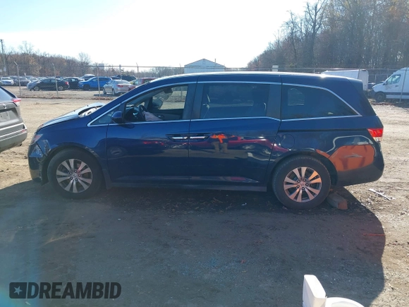 2017 Honda Odyssey SE with VIN 5FNRL5H31HB016523, listed as a IAAI auction lot 40998811 with 62,690 mi miles and . Bid and sale history available at carsss.com. Image 14.