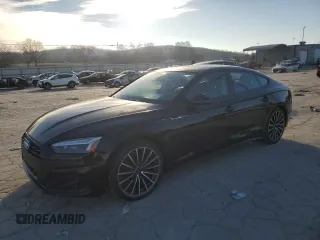 2022 Audi A5 Sportback Premium Plus with VIN WAUCBCF52NA029266, listed as a Copart auction lot 88552705 with 39,212 mi miles and Salvage Title. Bid and sale history available at carsss.com. Image 1.