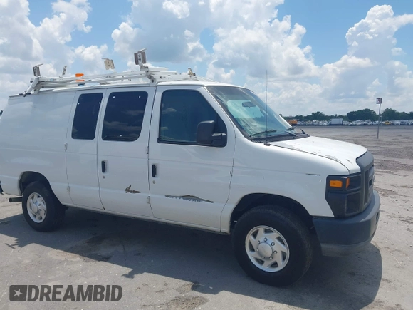 2011 Ford Econoline Cargo Commercial with VIN 1FTNE2EL4BDA70800, listed as a IAAI auction lot 42523533 with 139,962 mi miles and . Bid and sale history available at DreamBid. Image 13.