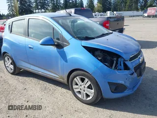2015 Chevrolet Spark LS with VIN KL8CB6S94FC751401, listed as a IAAI auction lot 42032919 with 61,149 mi miles and . Bid and sale history available at DreamBid. Image 1.