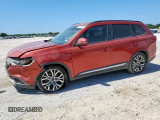 2016 Mitsubishi Outlander SE with VIN JA4AD3A3XGZ038385, listed as a Copart auction lot 61143155 with 156,047 mi miles and Salvage title. Bid and sale history available at DreamBid. Image 1.