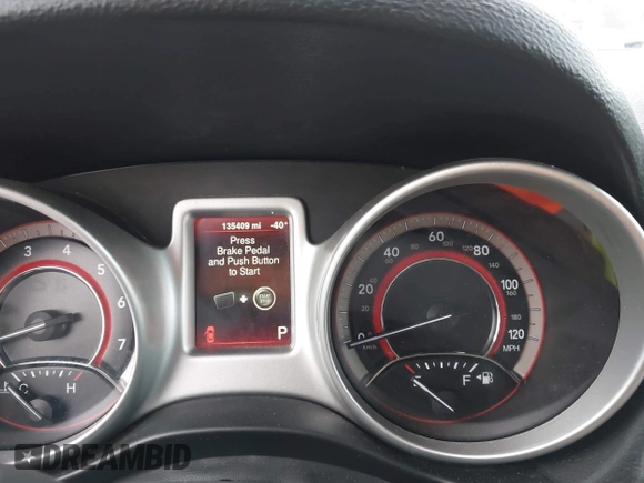 2016 Dodge Journey SXT with VIN 3C4PDCBG0GT206463, listed as a IAAI auction lot 41832864 with 135,409 mi miles. Bid and sale history available at carsss.com. Image 7.