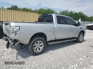 2016 Nissan Titan XD Platinum Reserve with VIN 1N6BA1F45GN514023, listed as a Copart auction lot 68817774 with 207,822 mi miles and Salvage Title. Bid and sale history available at carsss.com. Image 3.