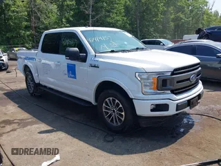2018 Ford F-150 XL z VIN 1FTEW1EP4JFB37330, wystawiony jako IAAI lot #42414157 z przebiegiem 98 803 mil mil oraz . Historia ofert i sprzedaży dostępna na DreamBid. Obrazek 1.
