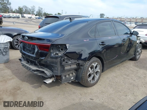 2019 Kia Forte LXS with VIN 3KPF24AD0KE109792, listed as a IAAI auction lot 42242300 with 57,680 mi miles and . Bid and sale history available at DreamBid. Image 4.
