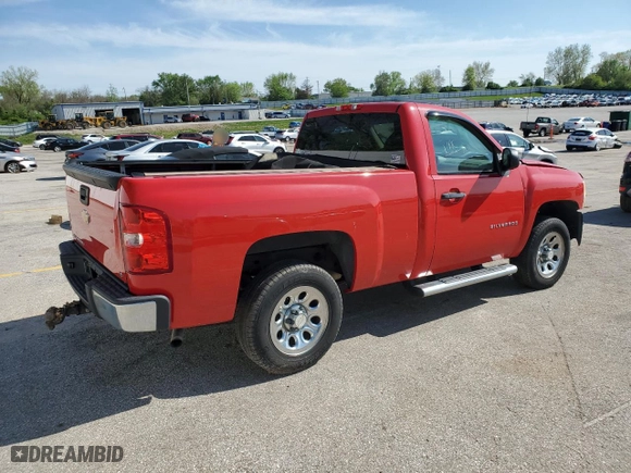 2011 Chevrolet Silverado 1500 Work Truck with VIN 1GCNCPEX1BZ287925, listed as a Copart auction lot 54337265 with 134,104 mi miles and Salvage Title. Bid and sale history available at carsss.com. Image 3.