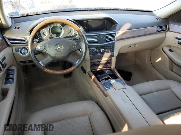 2011 Mercedes-Benz E 350 Luxury with VIN WDDHF5GB6BA465150, listed as a Copart auction lot 54921055 with 96,362 mi miles and Salvage Title. Bid and sale history available at DreamBid. Image 8.