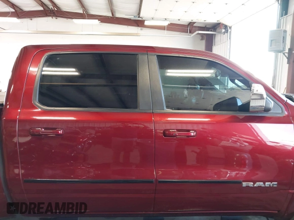 2019 Ram 1500 Laramie with VIN 1C6SRFJT8KN696341, listed as a IAAI auction lot 42473209 with 55,480 mi miles and . Bid and sale history available at DreamBid. Image 14.