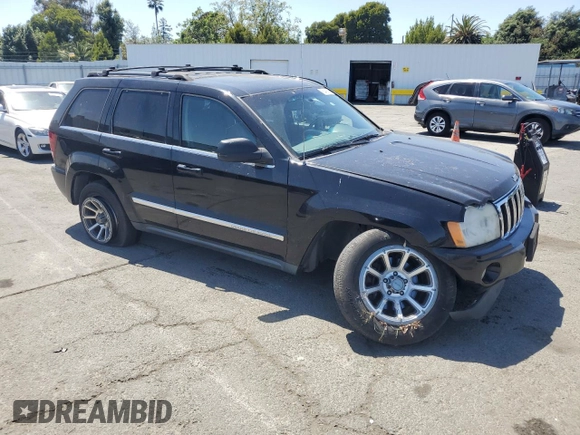 2005 Jeep Grand Cherokee Limited with VIN 1J8HR58265C699077, listed as a Copart auction lot 58490185 with 163,280 mi miles and Salvage title. Bid and sale history available at DreamBid. Image 4.