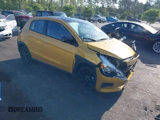 2023 Mitsubishi Mirage Black Edition z VIN ML32AWHJ2PH006600, wystawiony jako IAAI lot #42103131 z przebiegiem 8 464 mil mil oraz . Historia ofert i sprzedaży dostępna na DreamBid. Obrazek 1.