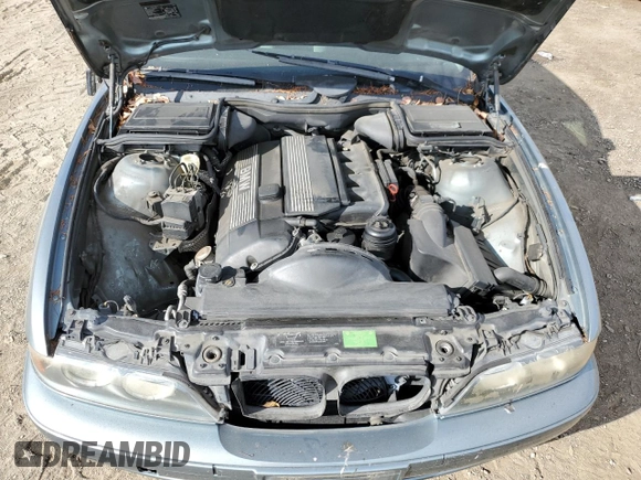 2001 BMW 5 Series 525iA with VIN WBADT43471GF57754, listed as a Copart auction lot 72114164 with 159,376 mi miles and Salvage Title. Bid and sale history available at carsss.com. Image 12.