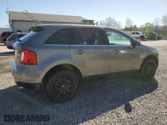 2013 Ford Edge Limited with VIN 2FMDK3KC4DBE02723, listed as a Copart auction lot 52996895 with 46,633 mi miles and Salvage Title. Bid and sale history available at DreamBid. Image 3.